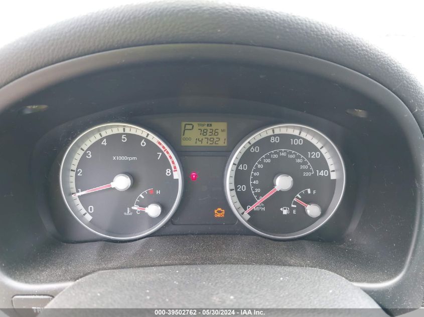 2008 Hyundai Accent Gls VIN: KMHCN46C68U279574 Lot: 39502762