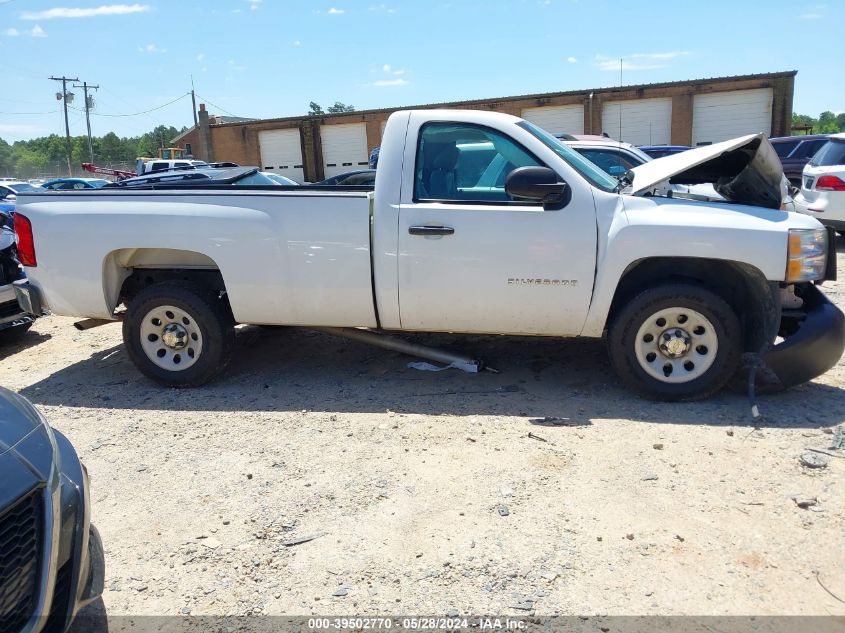 2012 Chevrolet Silverado 1500 Work Truck VIN: 1GCNCPEX7CZ307046 Lot: 39502770