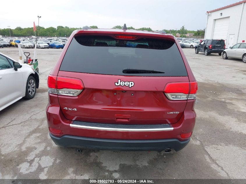 2015 Jeep Grand Cherokee Limited VIN: 1C4RJFBG7FC662084 Lot: 39502783