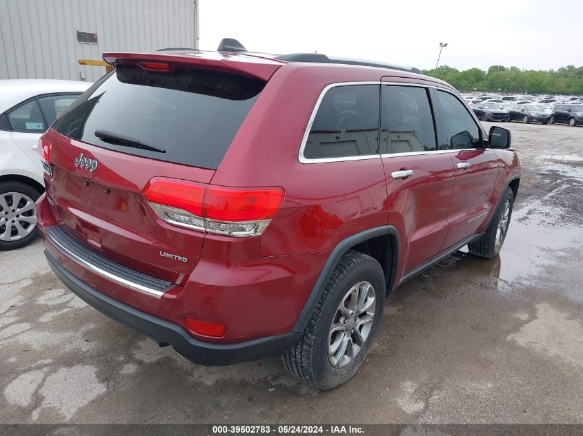 2015 Jeep Grand Cherokee Limited VIN: 1C4RJFBG7FC662084 Lot: 39502783