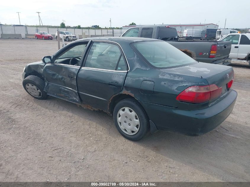 1998 Honda Accord Lx VIN: 1HGCG5546WA215386 Lot: 39502789