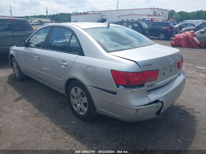 2009 Hyundai Sonata Gls VIN: 5NPET46C79H489065 Lot: 39502791