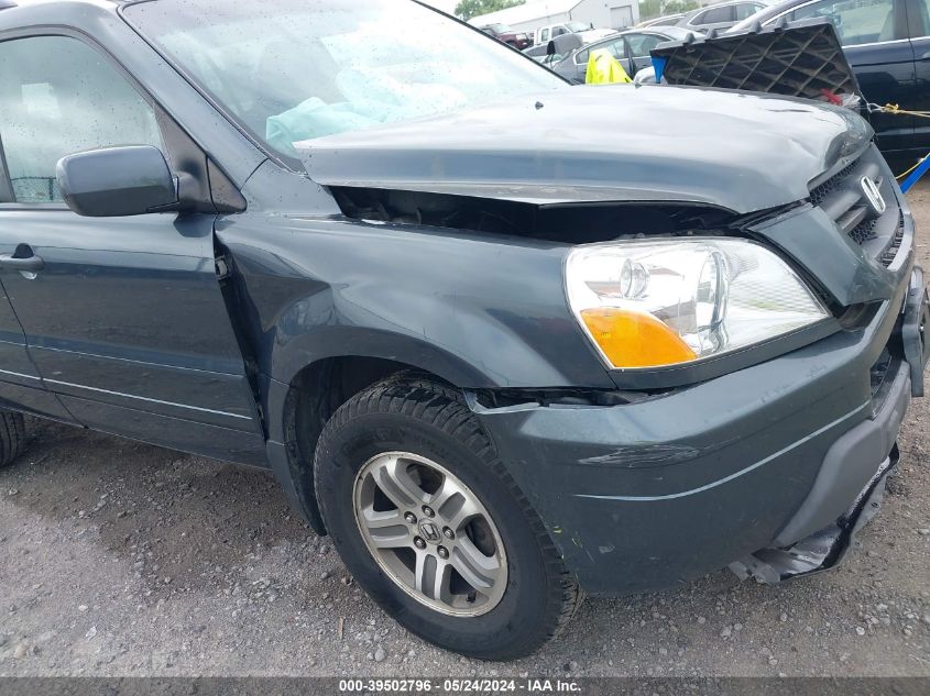 2004 Honda Pilot Exl VIN: 2HKYF18514H556429 Lot: 39502796