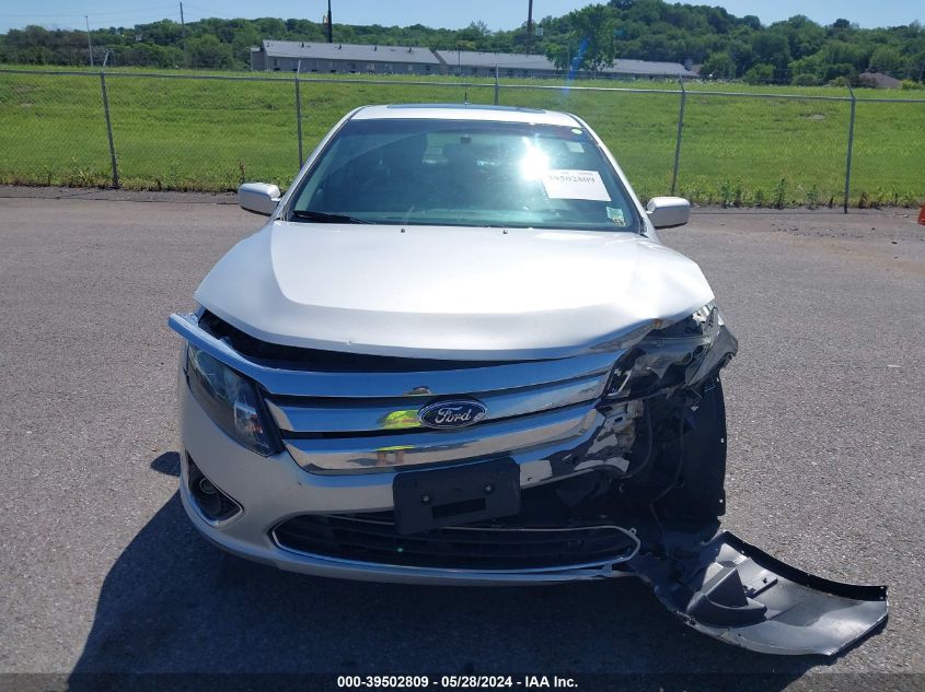 2012 Ford Fusion Sel VIN: 3FAHP0JA1CR111835 Lot: 39502809