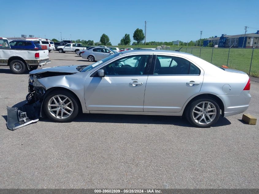 2012 Ford Fusion Sel VIN: 3FAHP0JA1CR111835 Lot: 39502809