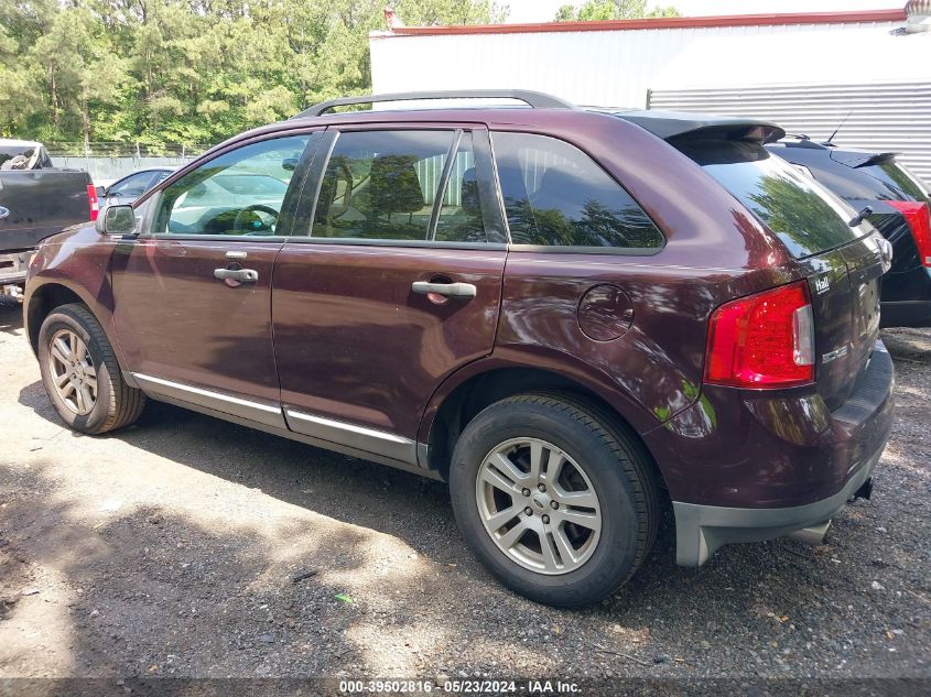 2011 Ford Edge Se VIN: 2FMDK3GC0BBB17507 Lot: 39502816