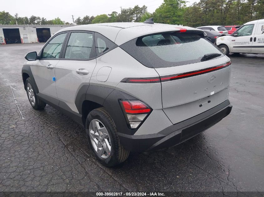 2024 Hyundai Kona Se VIN: KM8HACAB8RU161280 Lot: 39502817