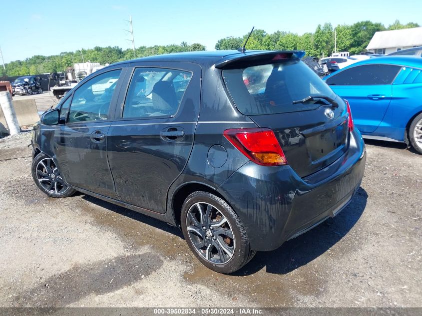 2015 Toyota Yaris Se VIN: VNKKTUD33FA021611 Lot: 39502834