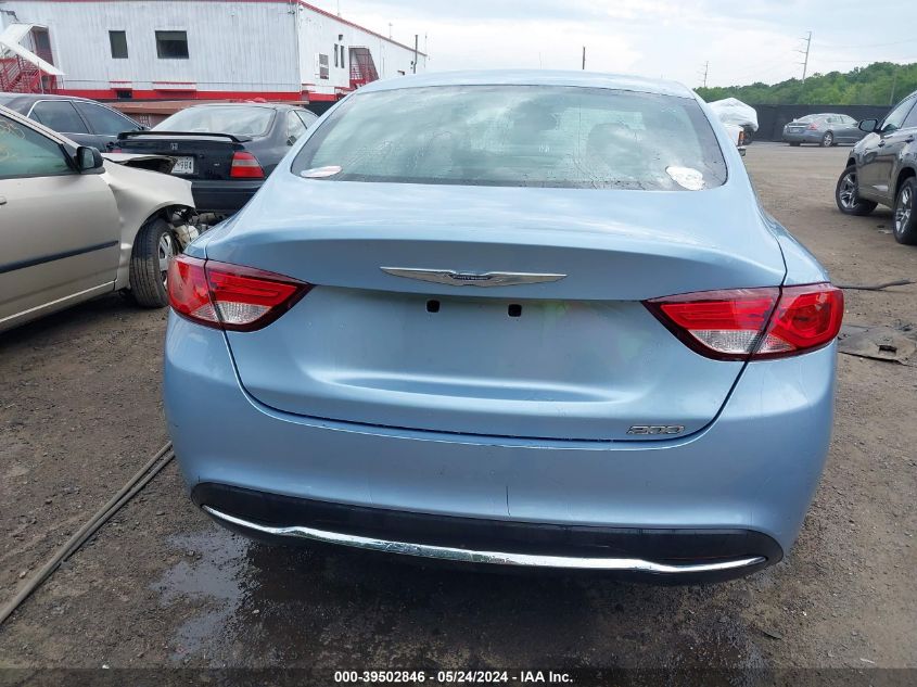 2015 Chrysler 200 Limited VIN: 1C3CCCAB9FN710519 Lot: 39502846