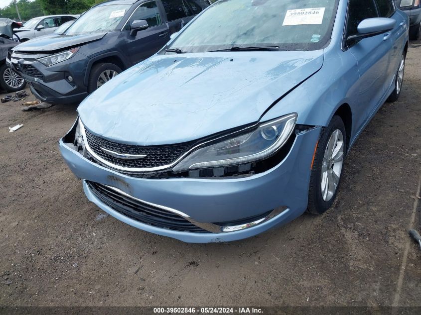 2015 Chrysler 200 Limited VIN: 1C3CCCAB9FN710519 Lot: 39502846