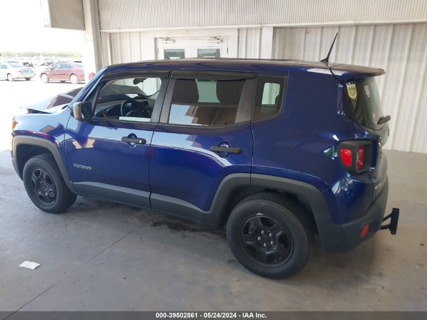 2016 Jeep Renegade Sport VIN: ZACCJBAW9GPD26974 Lot: 39502861