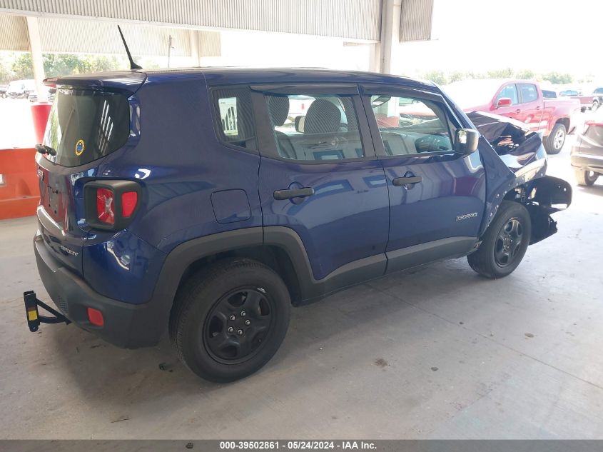 2016 Jeep Renegade Sport VIN: ZACCJBAW9GPD26974 Lot: 39502861