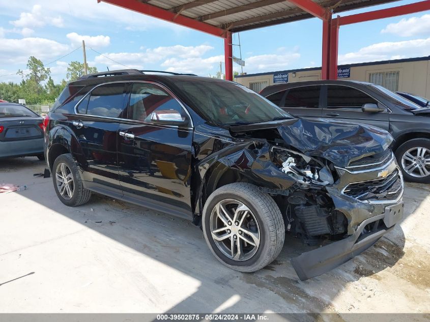 2016 Chevrolet Equinox Ltz VIN: 2GNFLGE38G6304473 Lot: 39502875