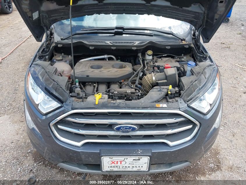 2020 Ford Ecosport Titanium VIN: MAJ6S3KLXLC382334 Lot: 39502877