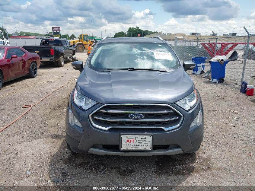 2020 Ford Ecosport Titanium VIN: MAJ6S3KLXLC382334 Lot: 39502877