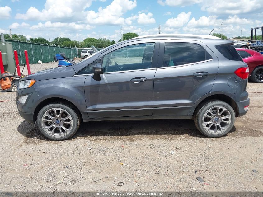 2020 Ford Ecosport Titanium VIN: MAJ6S3KLXLC382334 Lot: 39502877