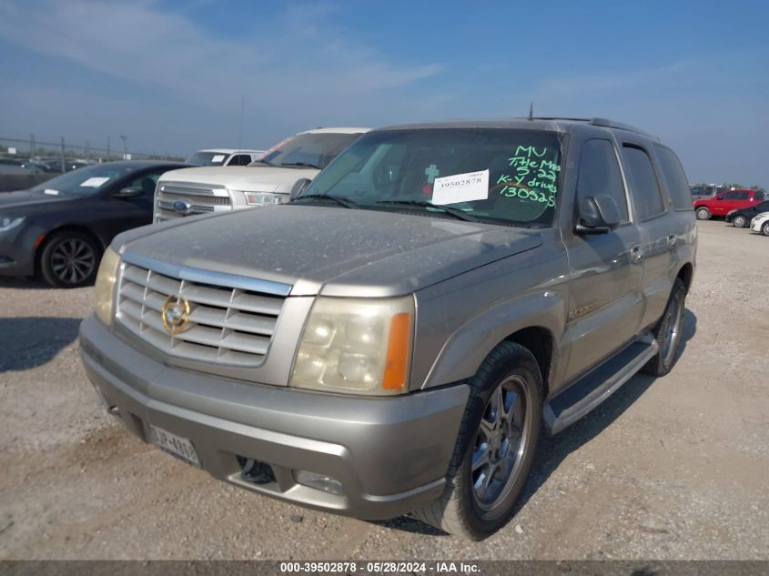 2002 Cadillac Escalade VIN: 1GYEC63T62R130525 Lot: 39502878