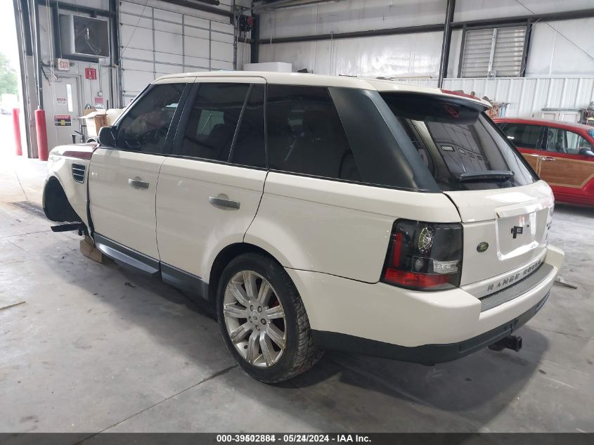 2009 Land Rover Range Rover Sport Hse VIN: SALSK25479A213568 Lot: 39502884