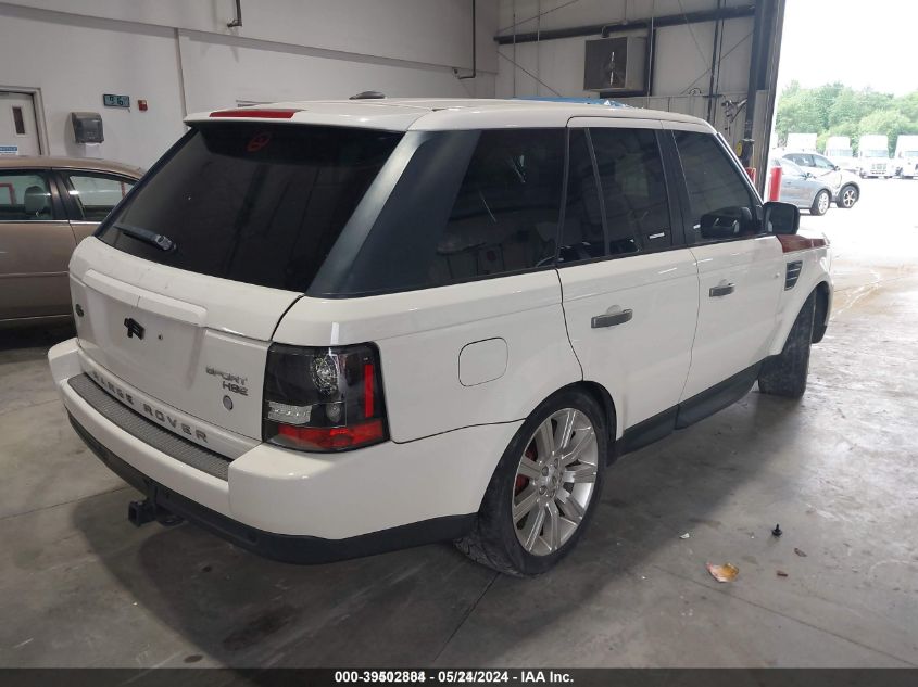 2009 Land Rover Range Rover Sport Hse VIN: SALSK25479A213568 Lot: 39502884