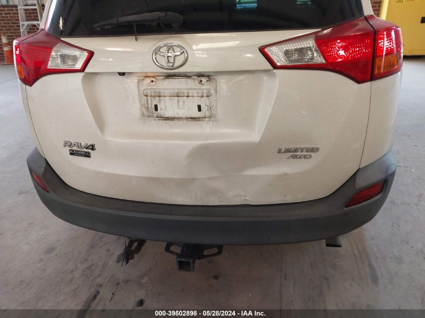 2013 Toyota Rav4 Limited VIN: 2T3DFREV9DW111303 Lot: 39502898