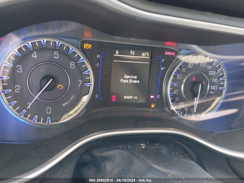 2015 Chrysler 200 Lx VIN: 1C3CCCFB7FN653116 Lot: 39502910