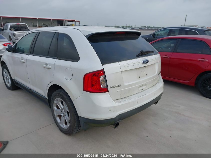 2013 Ford Edge Sel VIN: 2FMDK3J99DBA06986 Lot: 39502915