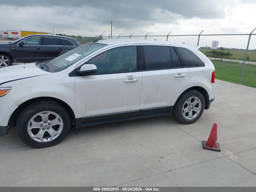 2013 Ford Edge Sel VIN: 2FMDK3J99DBA06986 Lot: 39502915