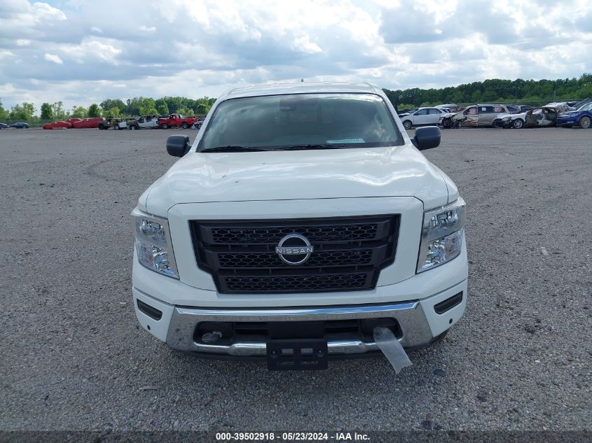 2024 Nissan Titan Crew Cab Sv 4X4 VIN: 1N6AA1CDXRN107043 Lot: 39502918