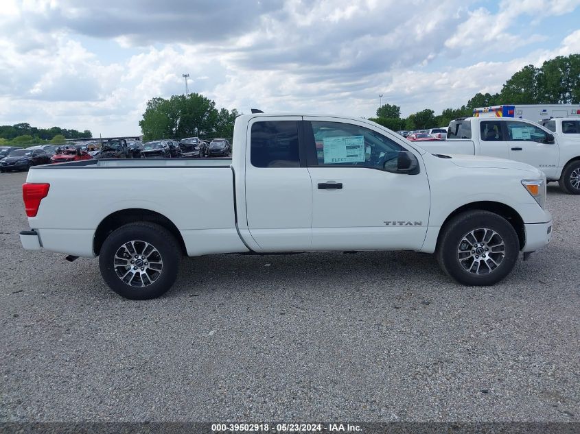 2024 Nissan Titan Crew Cab Sv 4X4 VIN: 1N6AA1CDXRN107043 Lot: 39502918