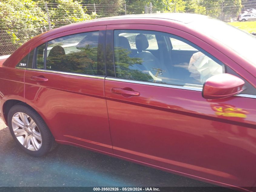 2012 Chrysler 200 Touring VIN: 1C3CCBBG8CN180396 Lot: 39502926