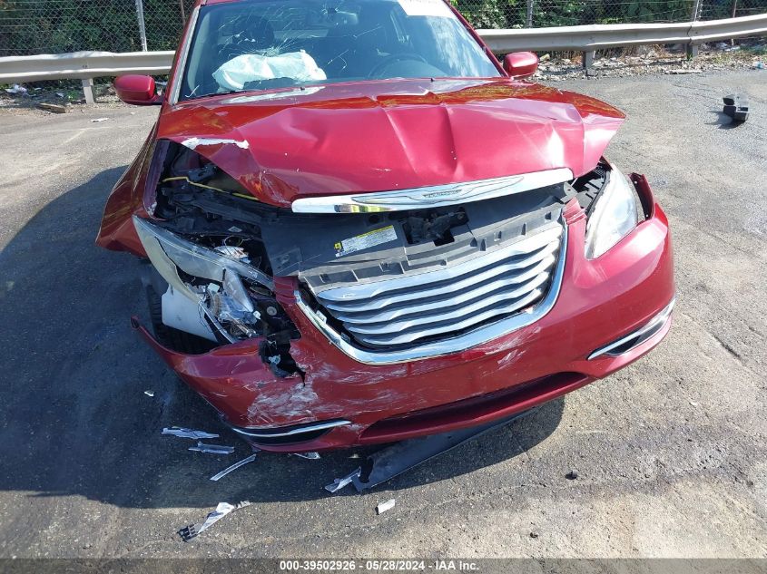 2012 Chrysler 200 Touring VIN: 1C3CCBBG8CN180396 Lot: 39502926