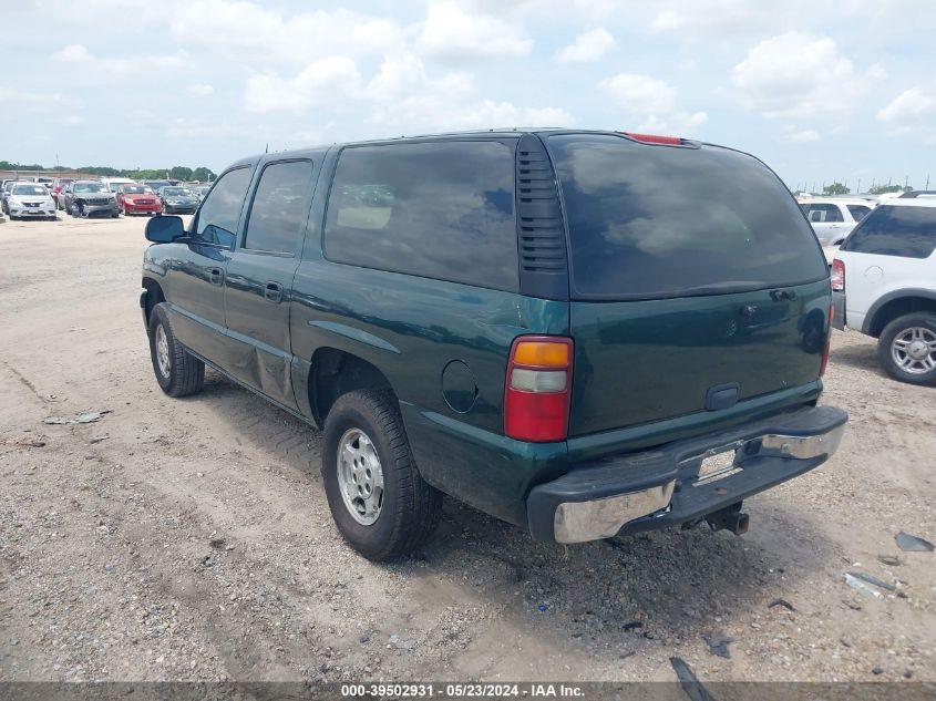 2003 Chevrolet Suburban 1500 Ls VIN: 3GNEC16Z73G124802 Lot: 39502931