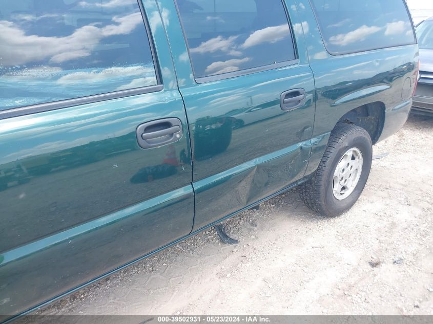 2003 Chevrolet Suburban 1500 Ls VIN: 3GNEC16Z73G124802 Lot: 39502931