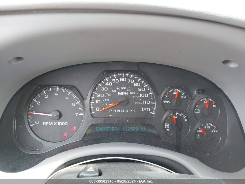 2009 Chevrolet Trailblazer Lt VIN: 1GNDS33SX92118267 Lot: 39502940