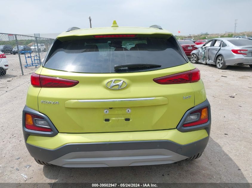 2019 Hyundai Kona Ultimate VIN: KM8K53A56KU381558 Lot: 39502947