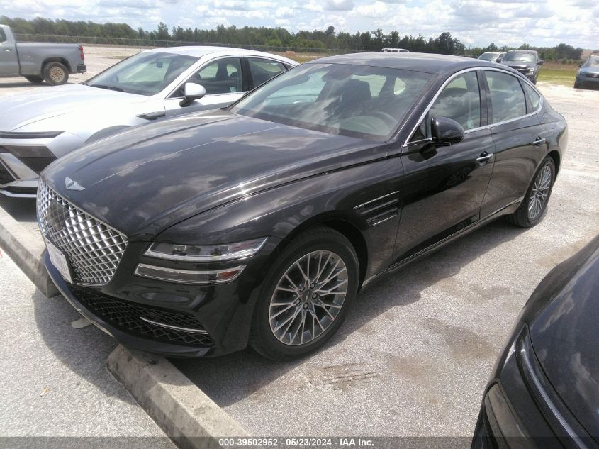 2024 Genesis G80 2.5T Awd VIN: KMTGB4SCXRU238646 Lot: 39502952