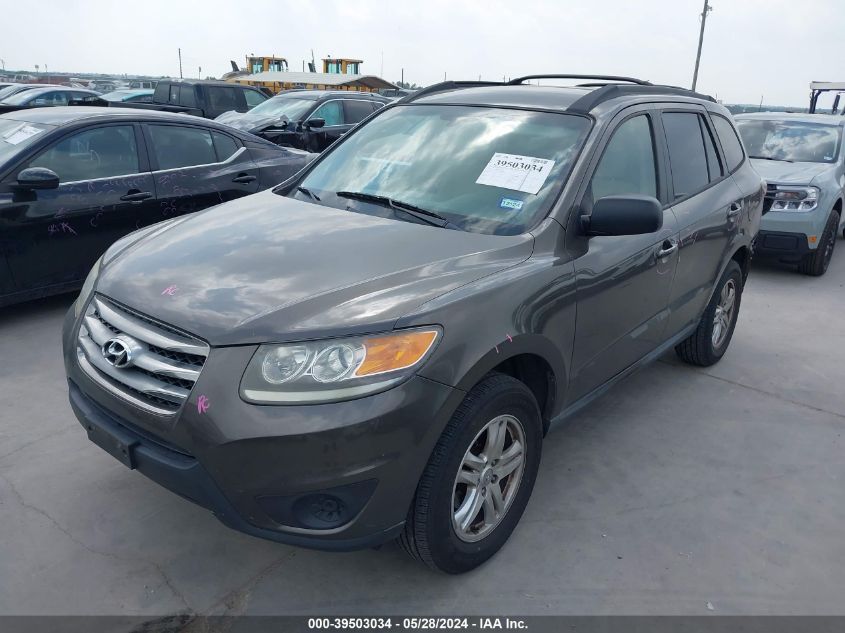 2012 Hyundai Santa Fe Gls VIN: 5XYZGDAB3CG158082 Lot: 39503034