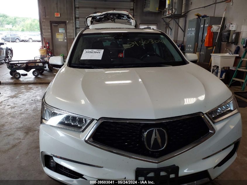 5FRYD4H8XHB019613 2017 Acura Mdx Advance Package