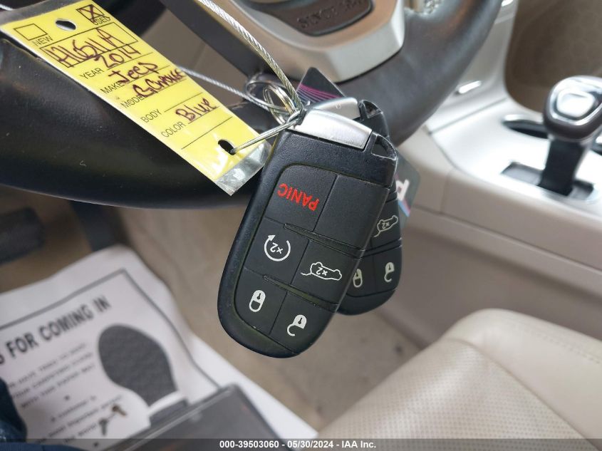 2014 Jeep Grand Cherokee Overland VIN: 1C4RJFCT1EC330717 Lot: 39503060