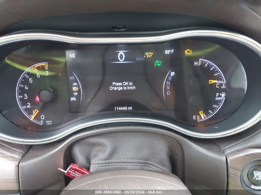 2014 Jeep Grand Cherokee Overland VIN: 1C4RJFCT1EC330717 Lot: 39503060