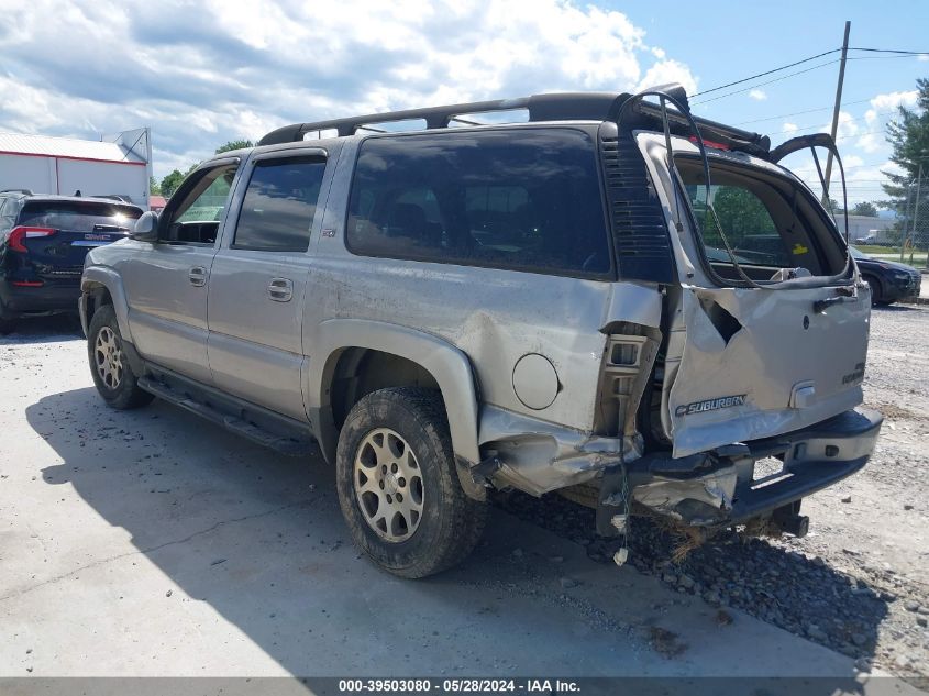 2005 Chevrolet Suburban 1500 Z71 VIN: 3GNFK16Z95G100804 Lot: 39503080