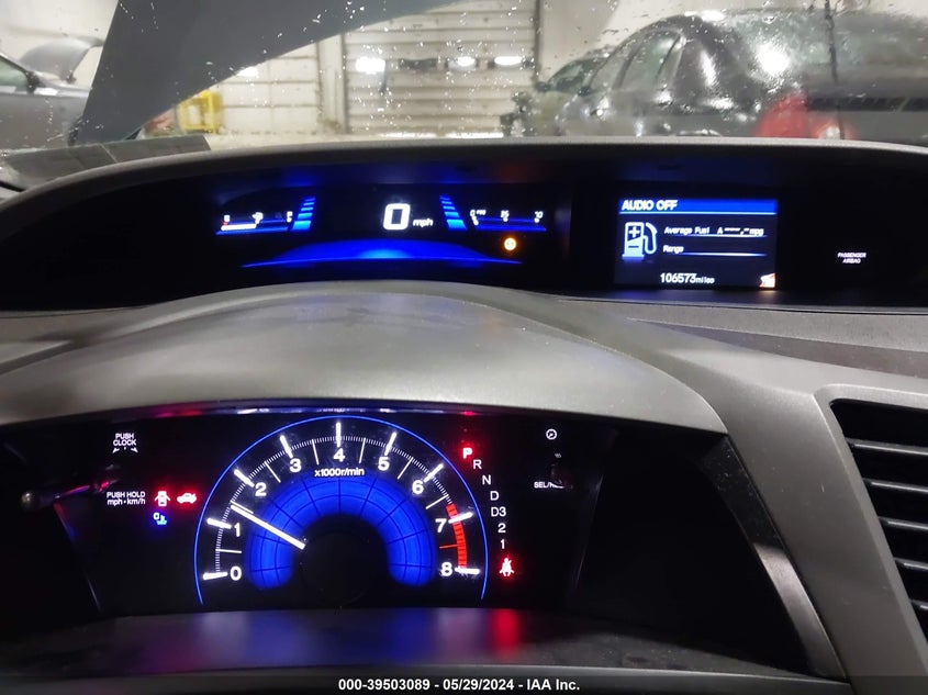 2012 Honda Civic Lx VIN: 19XFB2F57CE105973 Lot: 39503089