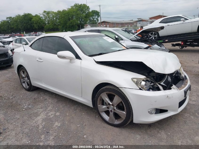 2010 Lexus Is 250C VIN: JTHFF2C25A2509331 Lot: 39503092