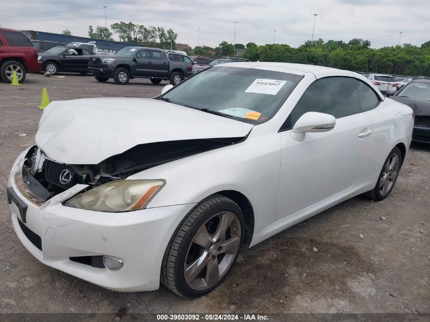 2010 Lexus Is 250C VIN: JTHFF2C25A2509331 Lot: 39503092