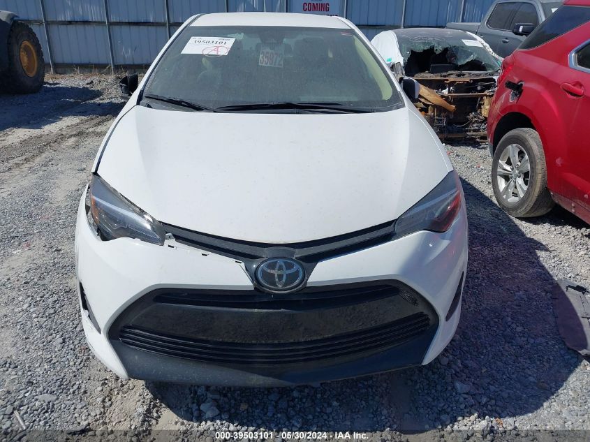 2018 Toyota Corolla Le VIN: 2T1BURHE6JC965289 Lot: 39503101