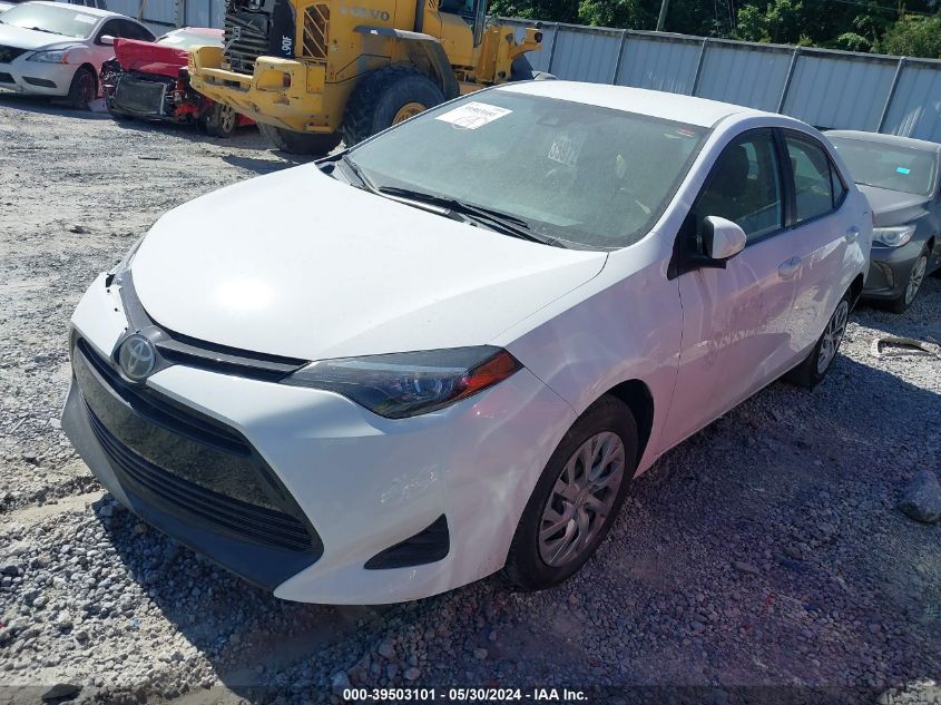 2018 Toyota Corolla Le VIN: 2T1BURHE6JC965289 Lot: 39503101