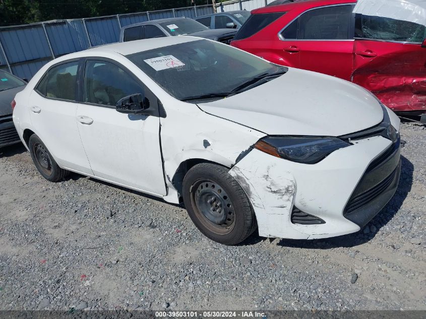 2018 Toyota Corolla Le VIN: 2T1BURHE6JC965289 Lot: 39503101