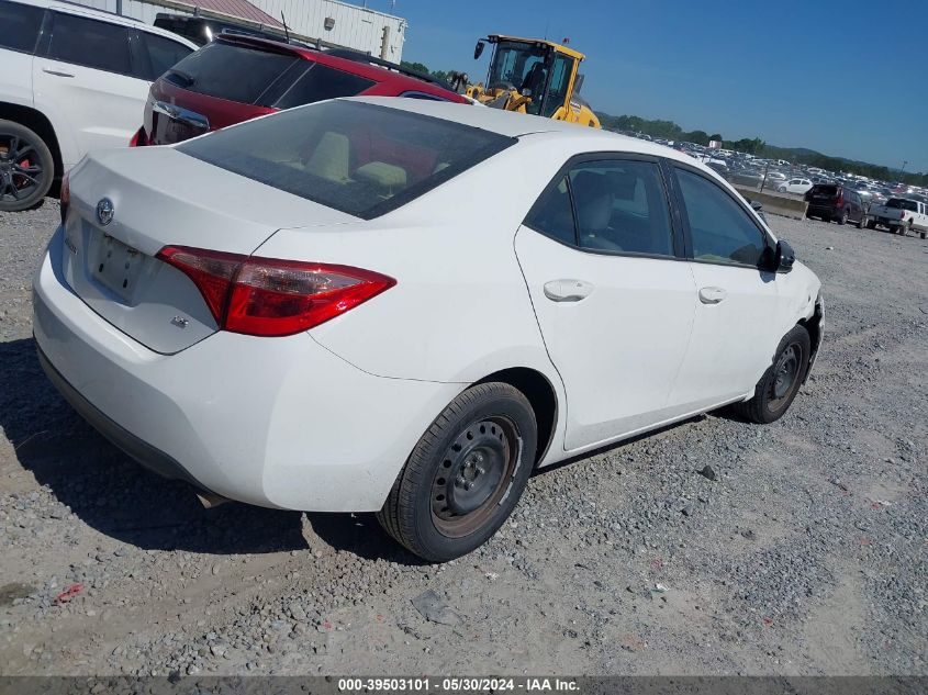 2018 Toyota Corolla Le VIN: 2T1BURHE6JC965289 Lot: 39503101