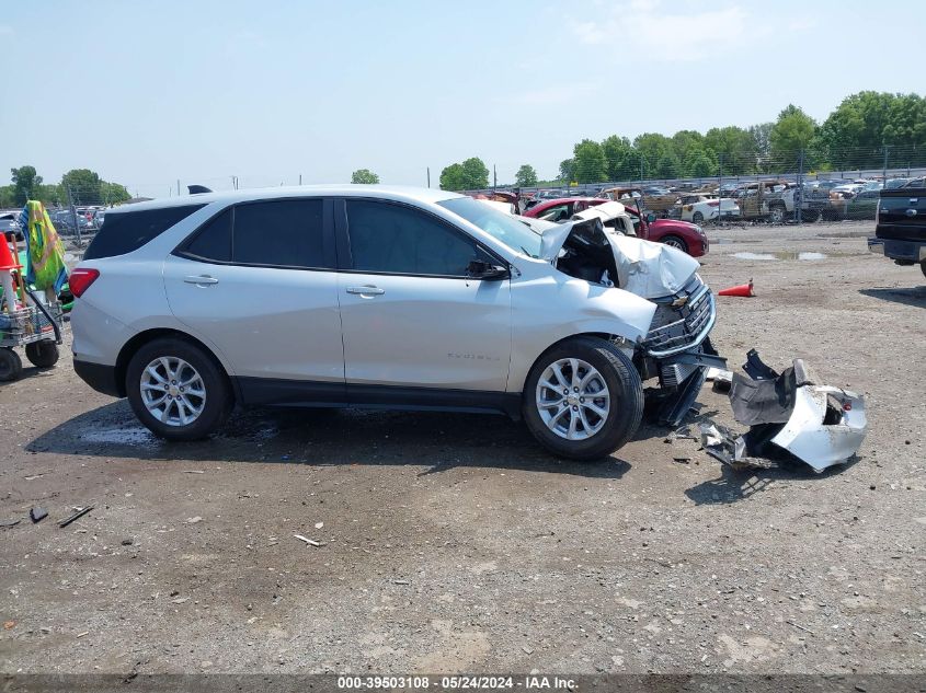 2020 Chevrolet Equinox Fwd Ls VIN: 3GNAXHEV5LS716061 Lot: 39503108