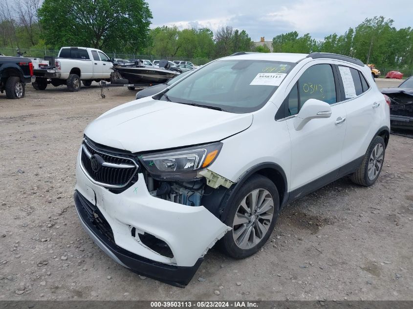 2017 Buick Encore Preferred VIN: KL4CJASB3HB037133 Lot: 39503113